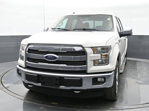 White Platinum Clearcoat Metallic 2016 Ford F-150 Lariat
