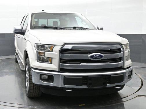 White Platinum Clearcoat Metallic 2016 Ford F-150 Lariat