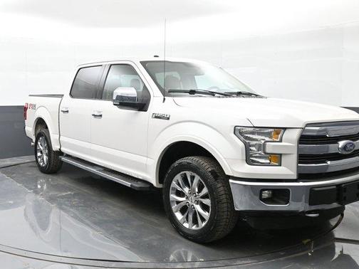 White Platinum Clearcoat Metallic 2016 Ford F-150 Lariat