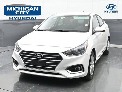 Frost White Pearl 2022 Hyundai Accent SEL