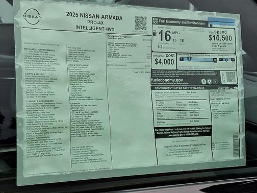 2025 Nissan Armada PRO-4X