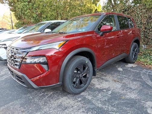 Scarlet Ember 2026 Nissan Rogue SV