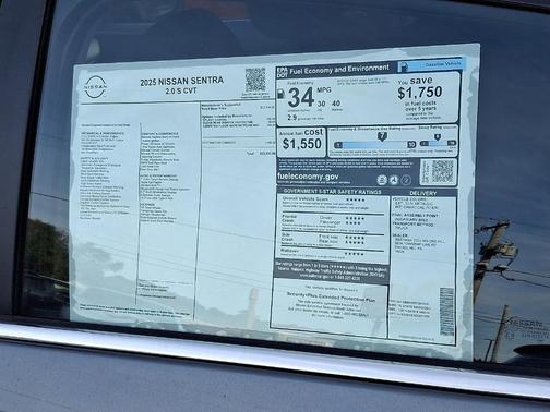 2025 Nissan Sentra S
