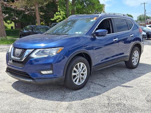 Caspian Blue 2017 Nissan Rogue SV