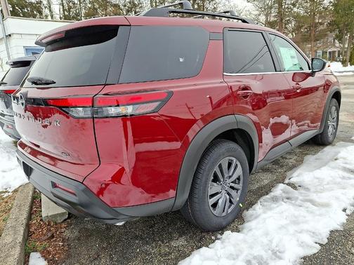 Scarlet Ember 2026 Nissan Pathfinder SV