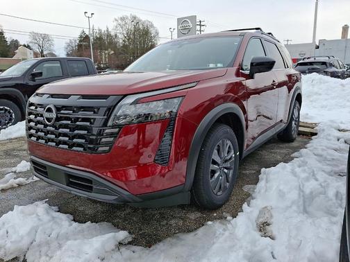 Scarlet Ember 2026 Nissan Pathfinder SV