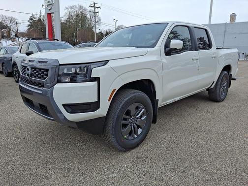 Glacier White 2026 Nissan Frontier SV