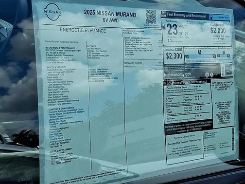 2025 Nissan Murano SV