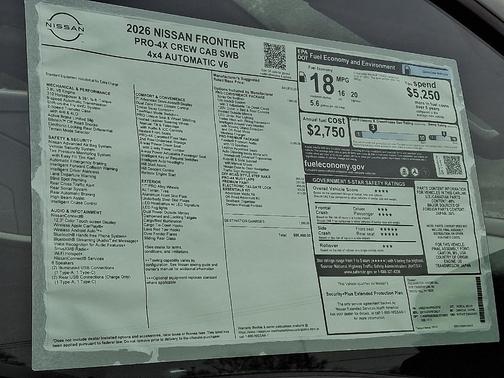 2026 Nissan Frontier PRO-4X
