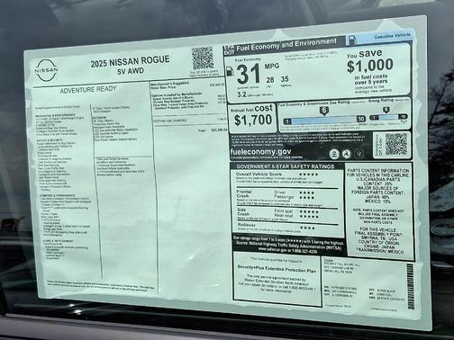 2025 Nissan Rogue SV