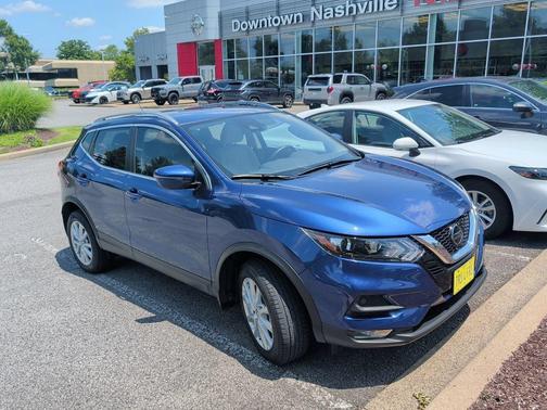 Caspian Blue Metallic 2021 Nissan Rogue Sport SV