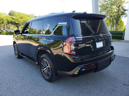 Super Black 2025 Nissan Armada Platinum 4WD