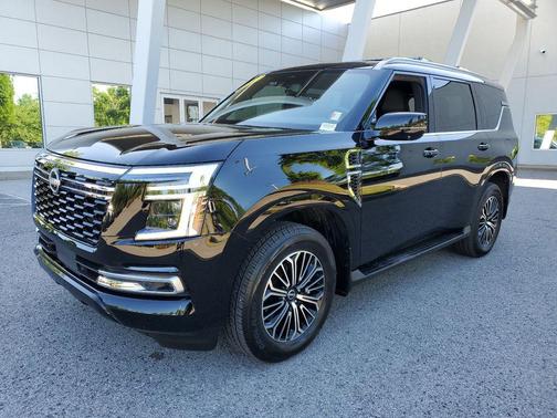Super Black 2025 Nissan Armada Platinum 4WD