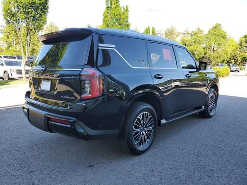 Super Black 2025 Nissan Armada Platinum 4WD