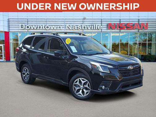 Crystal Black Silica 2023 Subaru Forester Premium