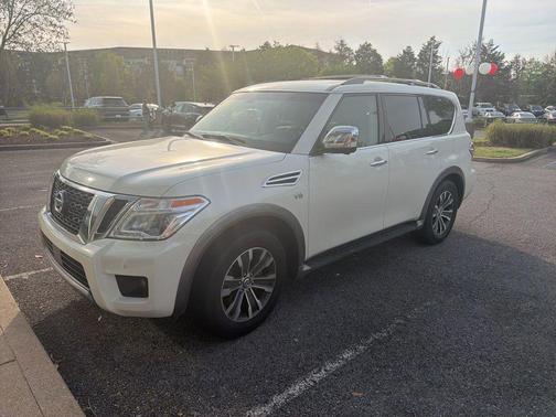 Pearl White 2017 Nissan Armada SL