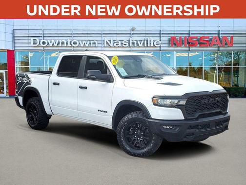 Bright White Clearcoat 2025 RAM 1500 Rebel