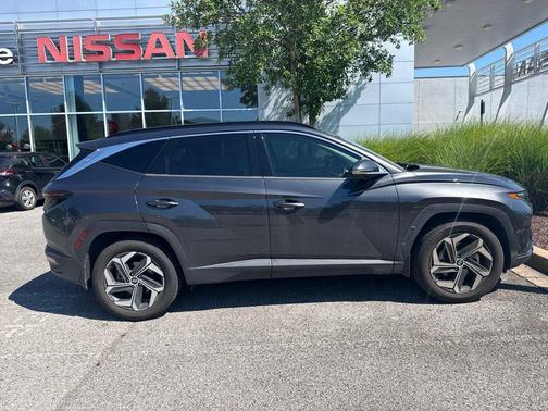 Portofino Gray 2022 Hyundai TUCSON Limited