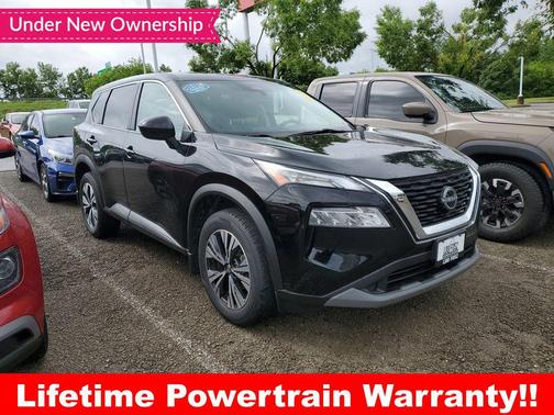 Super Black 2023 Nissan Rogue SV