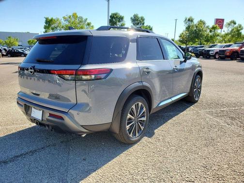 Gray 2026 Nissan Pathfinder Platinum