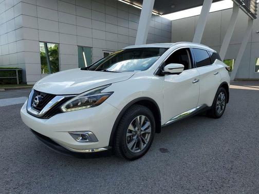 Pearl White 2018 Nissan Murano SL