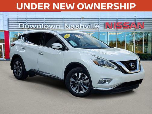 Pearl White 2018 Nissan Murano SL