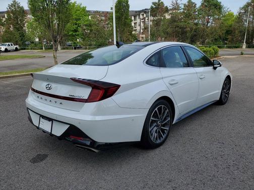 Quartz White 2020 Hyundai SONATA Limited