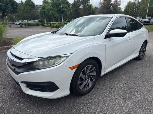 White Orchid 2016 Honda Civic EX
