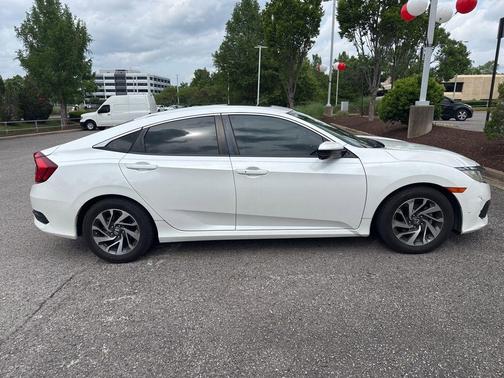 White Orchid 2016 Honda Civic EX