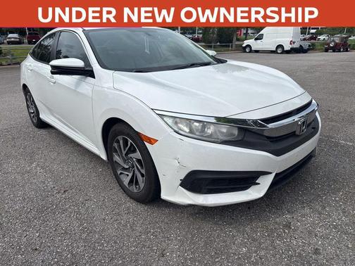 White Orchid 2016 Honda Civic EX