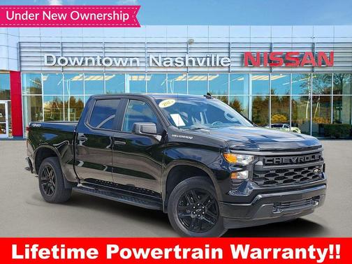 Black 2025 Chevrolet Silverado 1500 Custom