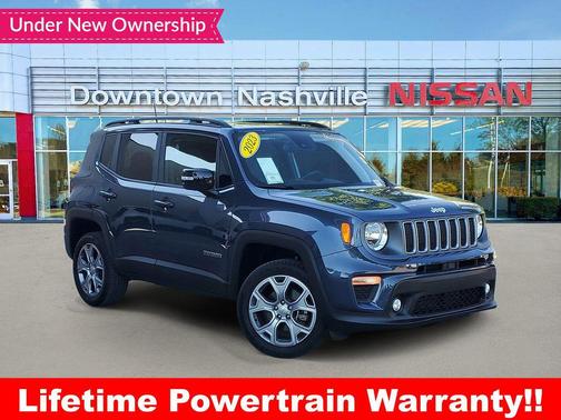 Slate Blue Pearlcoat 2023 Jeep Renegade Limited