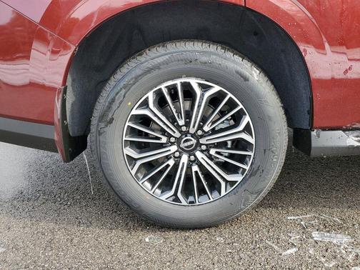 Red 2026 Nissan Armada Platinum