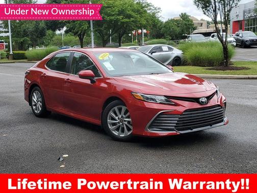 Supersonic Red 2023 Toyota Camry LE