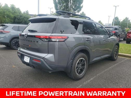 Gun Metallic 2025 Nissan Pathfinder Rock Creek 4WD