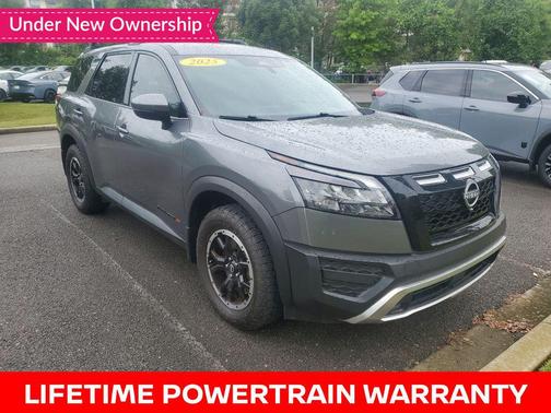 Gun Metallic 2025 Nissan Pathfinder Rock Creek 4WD