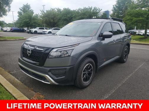 Gun Metallic 2025 Nissan Pathfinder Rock Creek 4WD