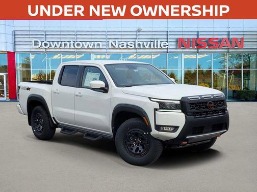 Glacier White 2026 Nissan Frontier PRO-4X