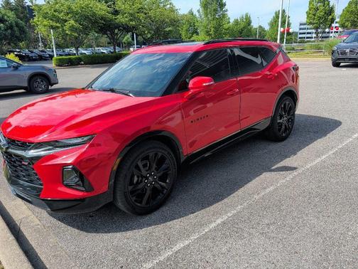 Red 2020 Chevrolet Blazer RS