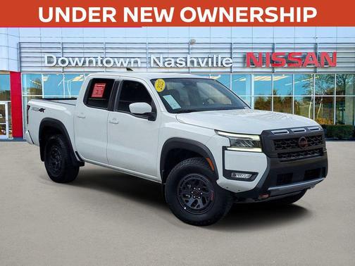 Glacier White 2025 Nissan Frontier PRO-4X