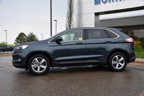 Stone Blue Metallic 2023 Ford Edge SEL