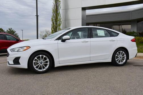 Oxford White 2020 Ford Fusion SE