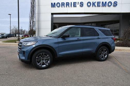 Vapor Blue Metallic 2026 Ford Explorer Active