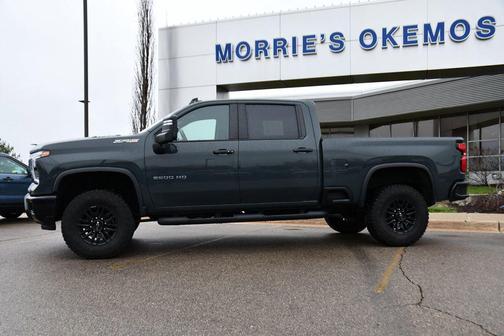 Cypress Gray 2026 Chevrolet Silverado 2500 Crew Cab, Standard Bed, XR2, 4WD