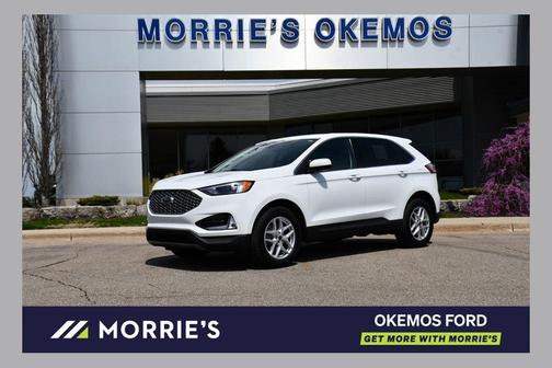 Oxford White 2024 Ford Edge SEL