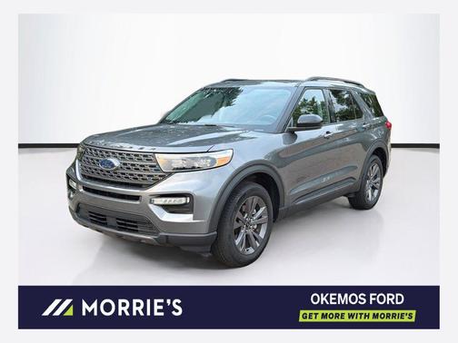 Carbonized Gray Metallic 2024 Ford Explorer XLT
