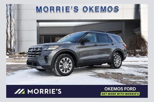 Carbonized Gray Metallic 2026 Ford Explorer Active