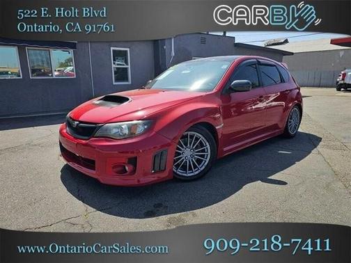Lightning Red 2012 Subaru Impreza WRX