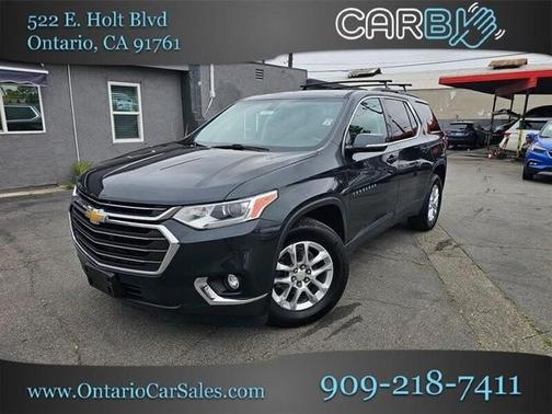 Graphite Metallic 2019 Chevrolet Traverse LT Cloth