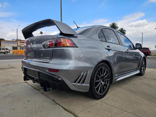 Mercury Gray 2015 Mitsubishi Lancer Evolution Final Edition